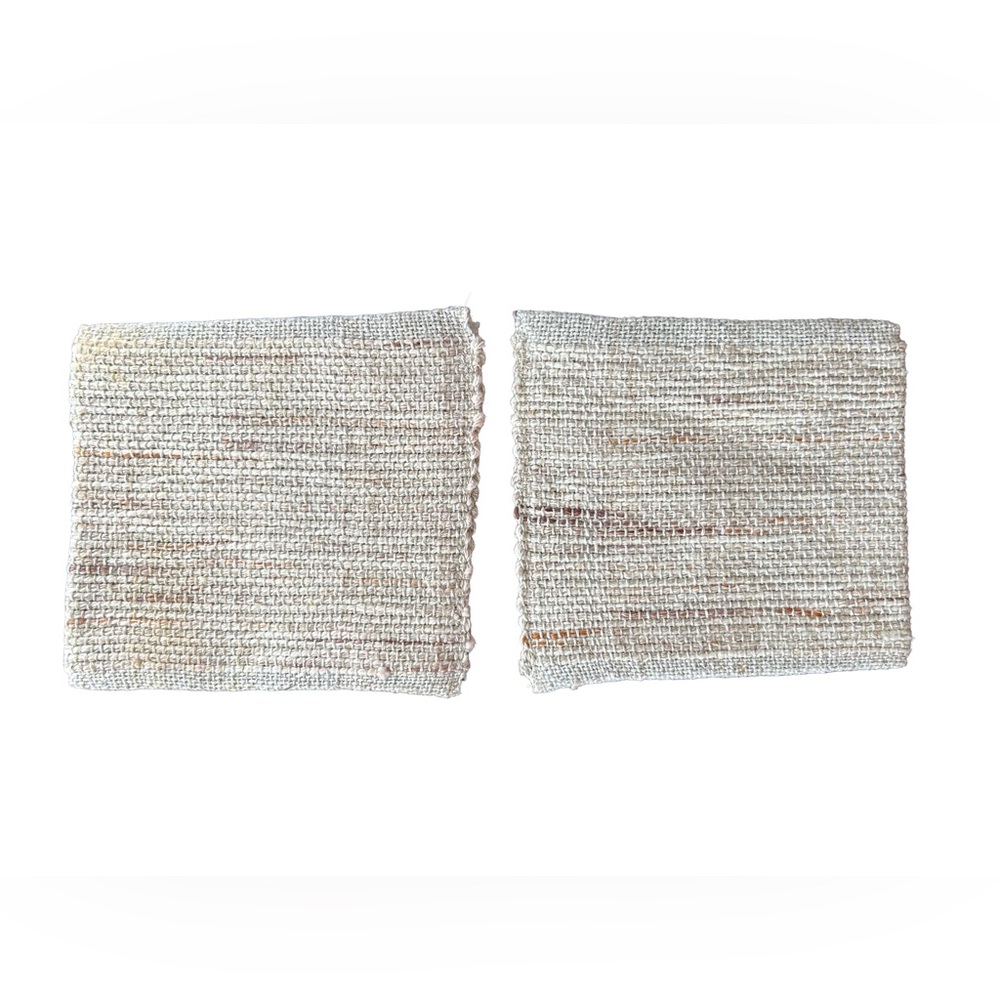 Woven Beige Potholders‎